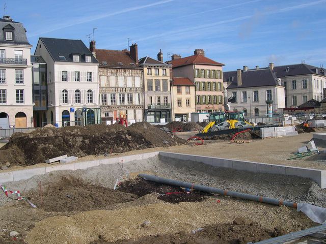  travaux du parking souterrain Cathédrale